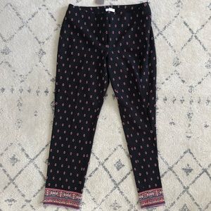 Printed Crop Pants
